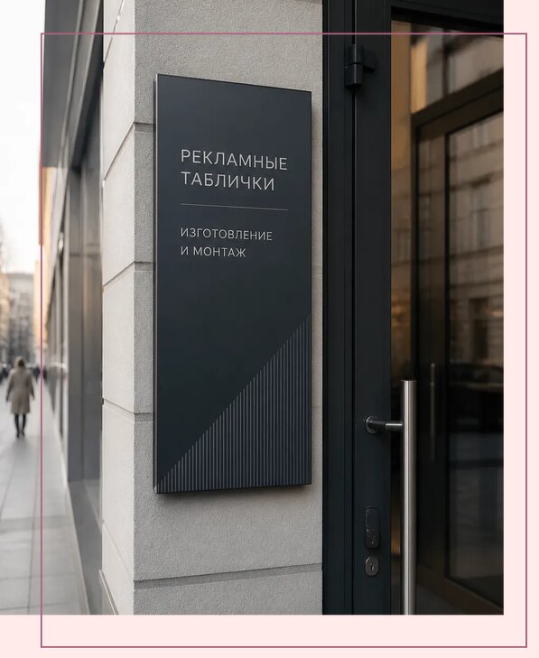 Рекламные таблички в Карасуке по цене от 4571 р. | Аванза-Кск
