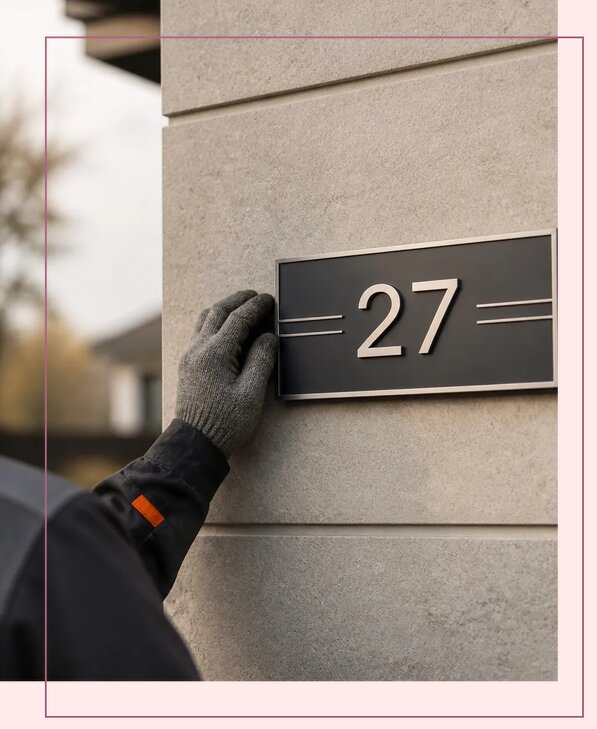 Адресные таблички на заказ в Карасуке по цене от 3961 р. | Аванза-Кск