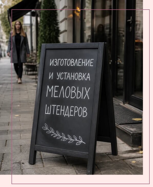Меловые штендеры в Карасуке по цене от 6602 р. | Аванза-Кск